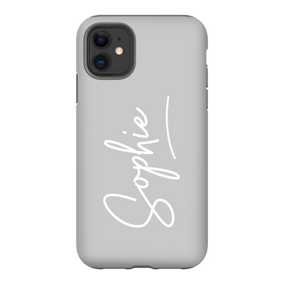 Personalised Phone Case | Signature in Dove
