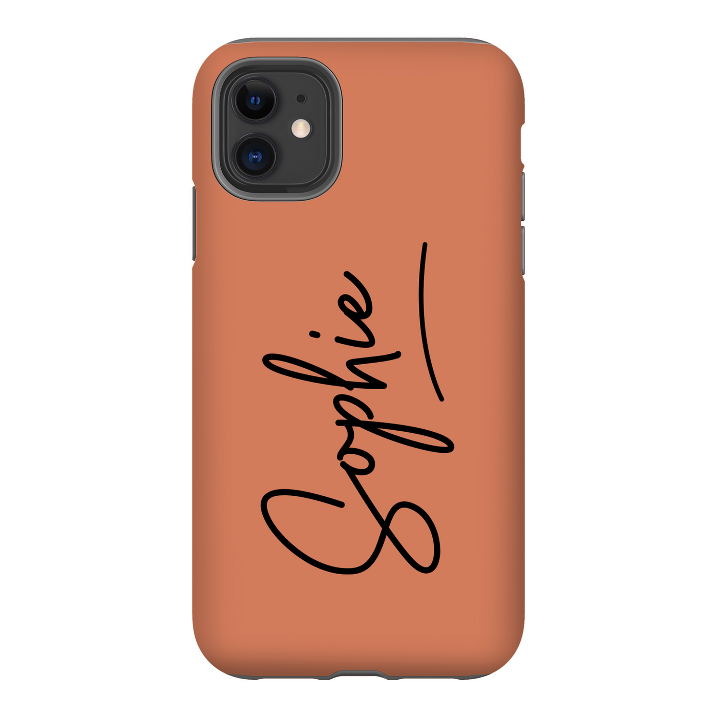 Personalised Phone Case | Signature in Caramel