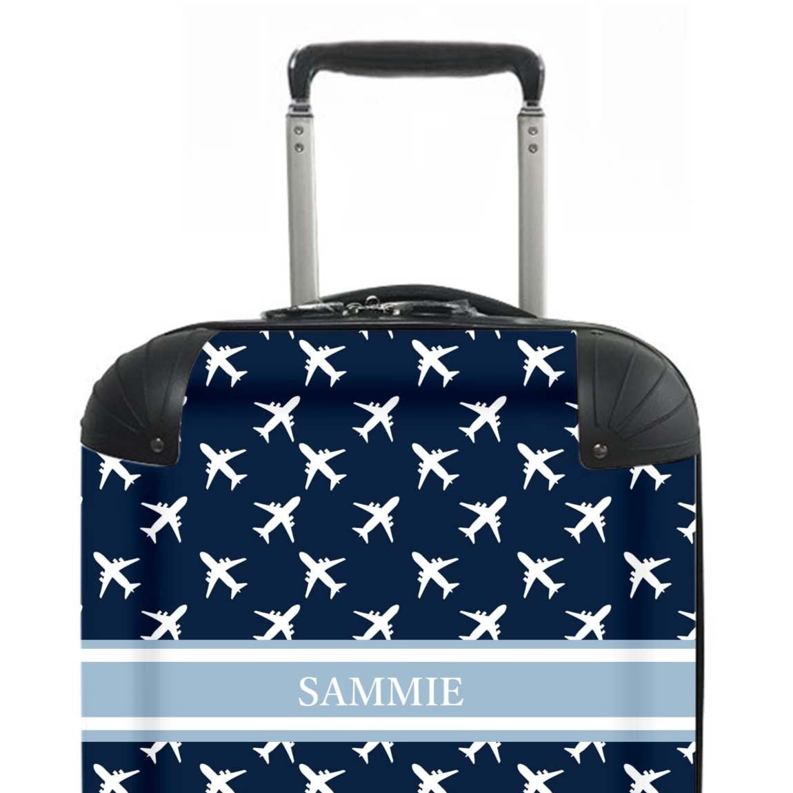 Kids Personalised Suitcase | Fly Away Navy