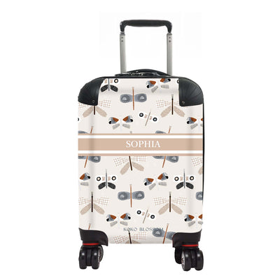 Kids Personalised Suitcase | Butterfly