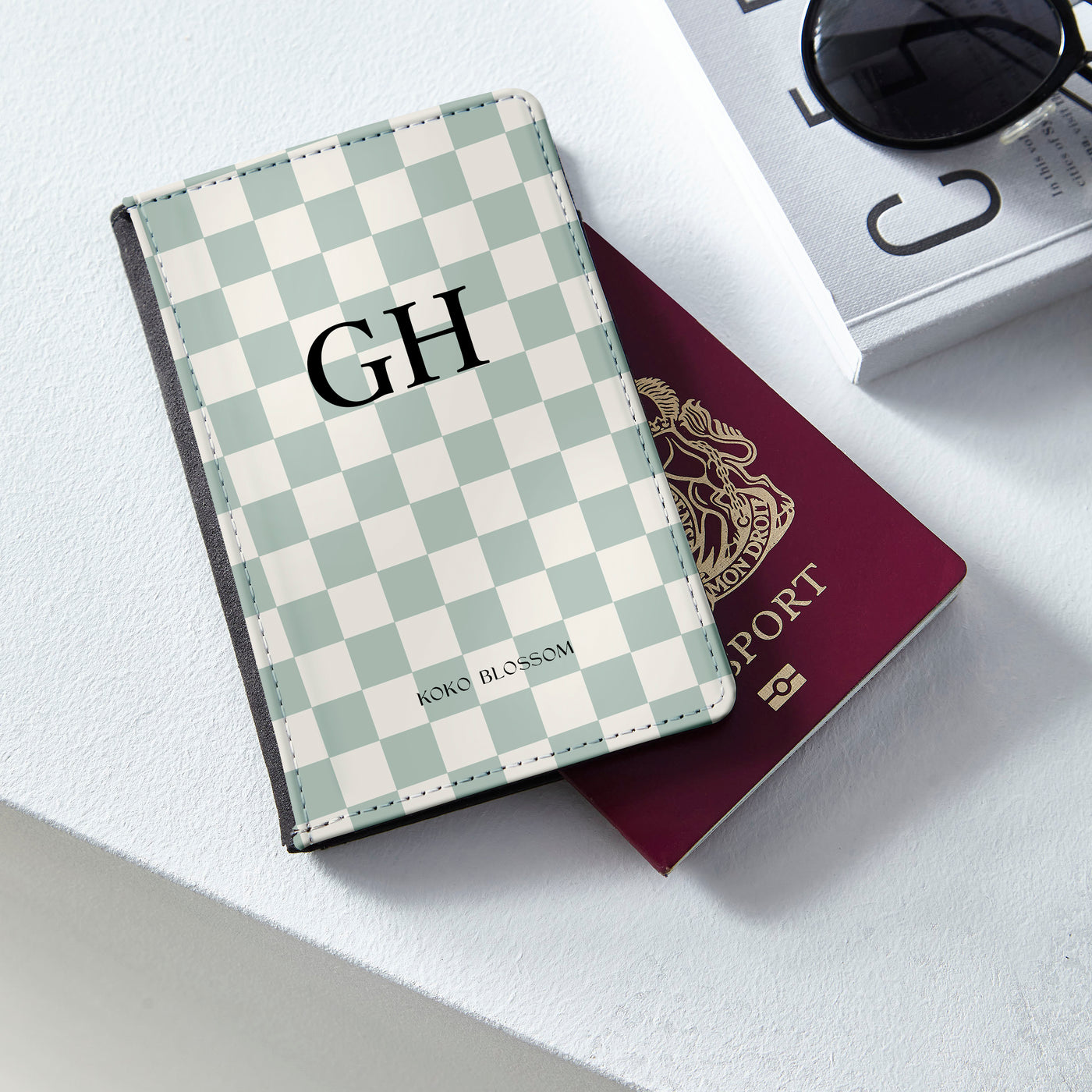 Personalised Passport Holder | Check in Sage