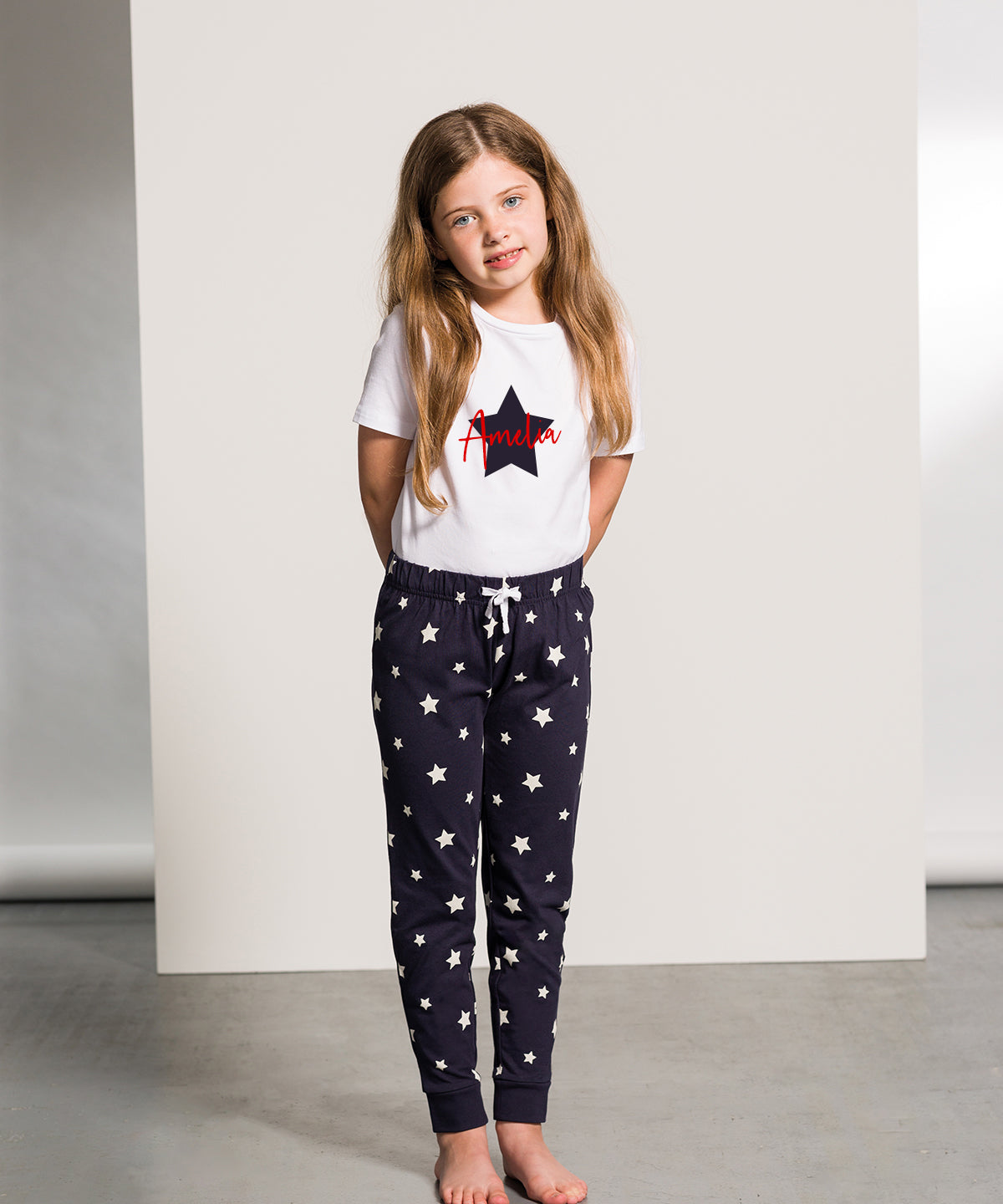 Star Personalised Christmas Pyjamas | Baby