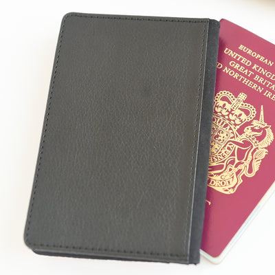 Personalised Passport Holder | Monogram in Hot Pink