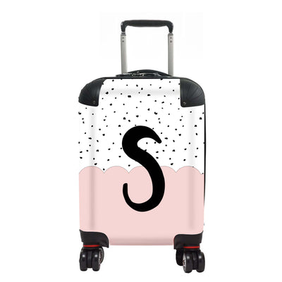 Kids Personalised Suitcase | Dotty in Blush