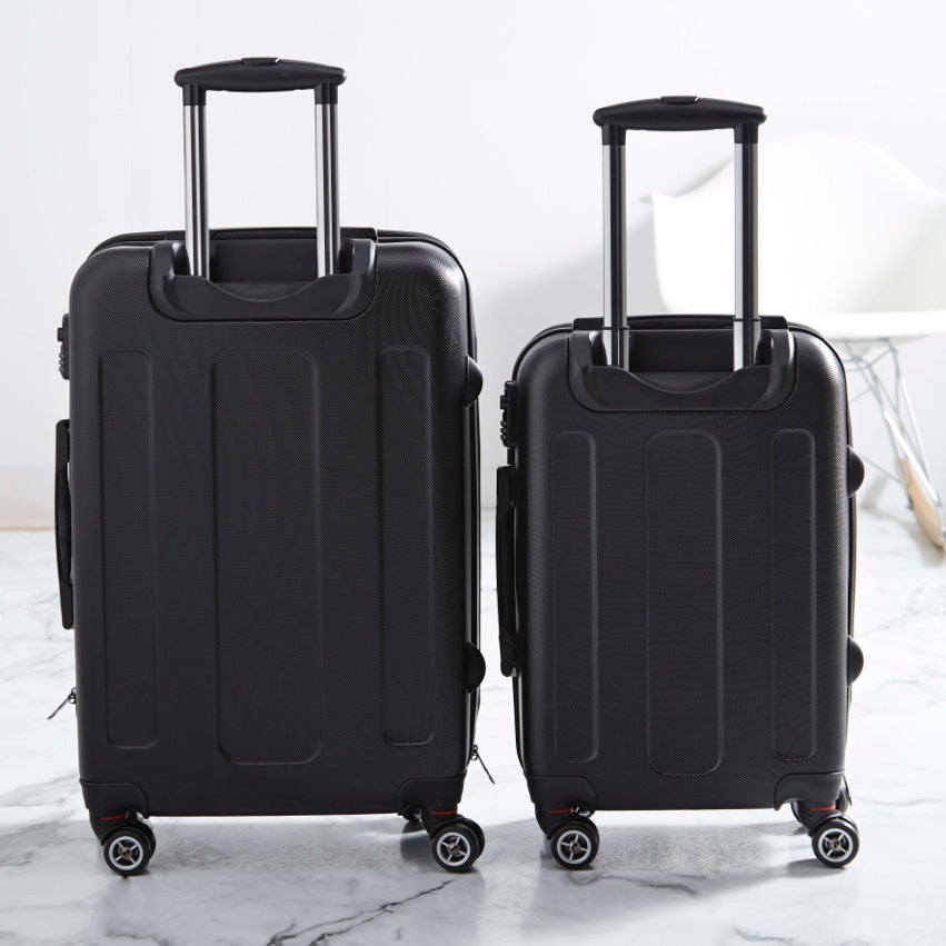 Personalised Suitcase | Tan Lines in Black