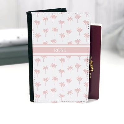 Kids Personalised Passport | Palm in Blush
