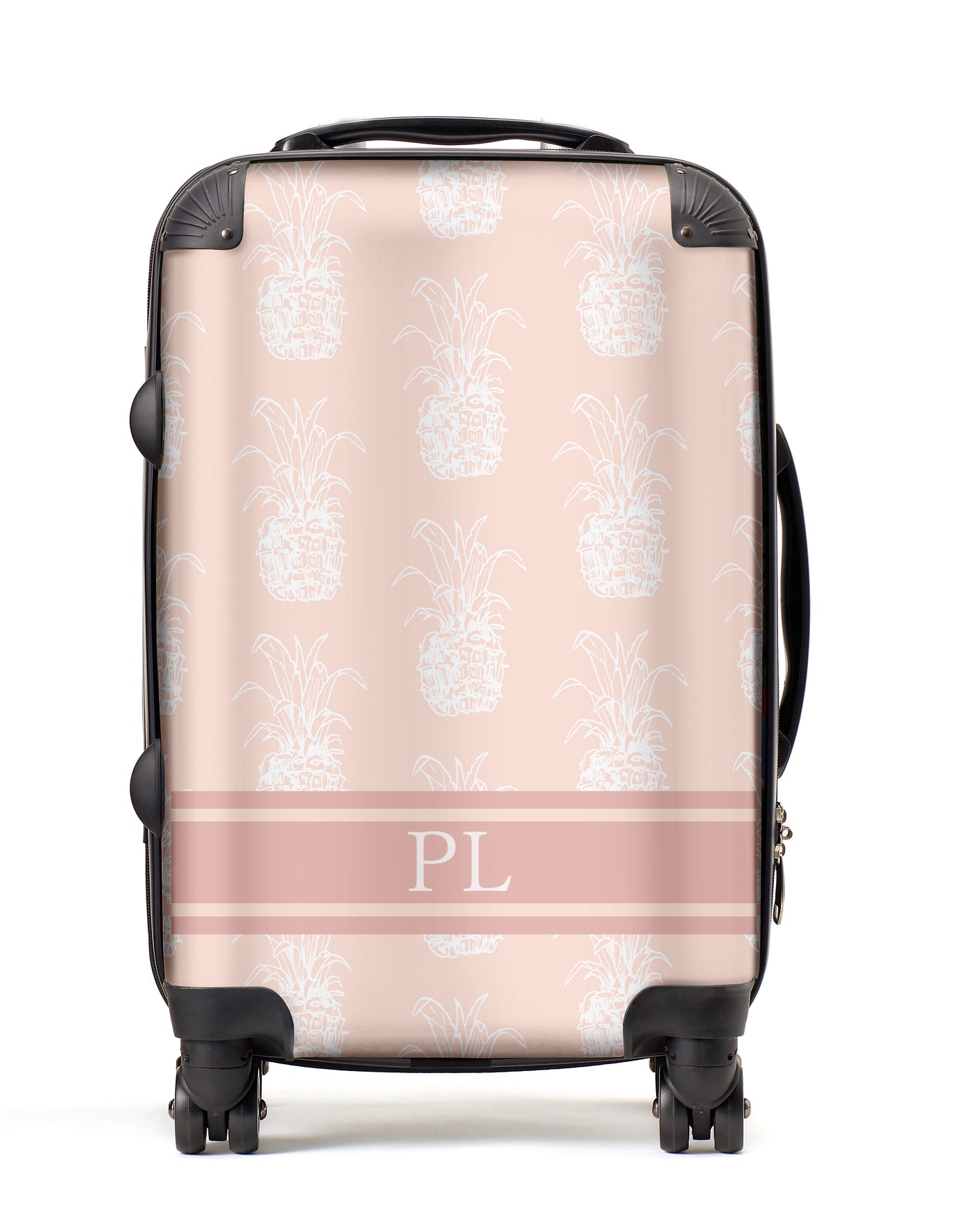 Personalised Suitcase | Pink Pineapple