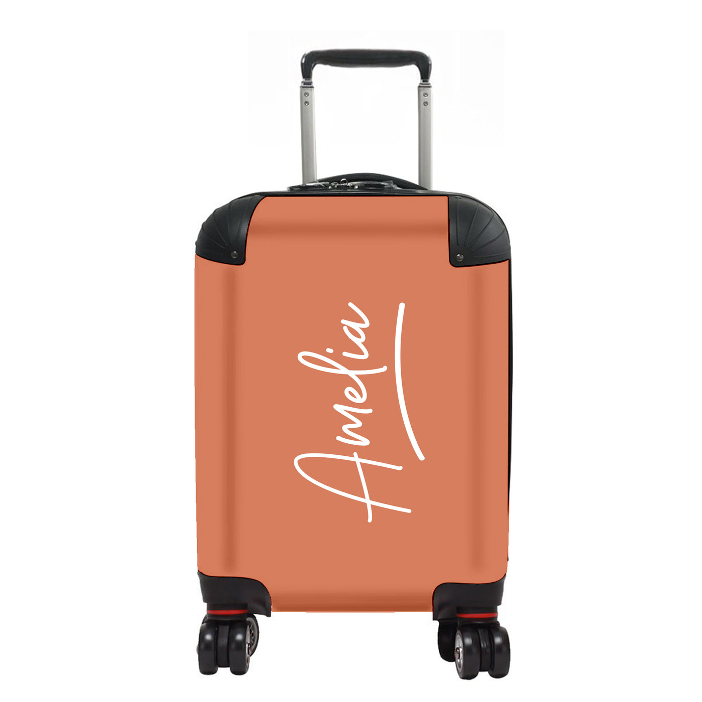 Kids Personalised Suitcase | Signature in Caramel