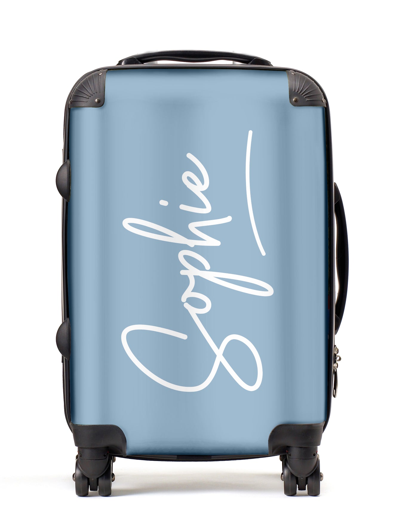 Personalised Suitcase Light Blue Suitcase Personalised Travel