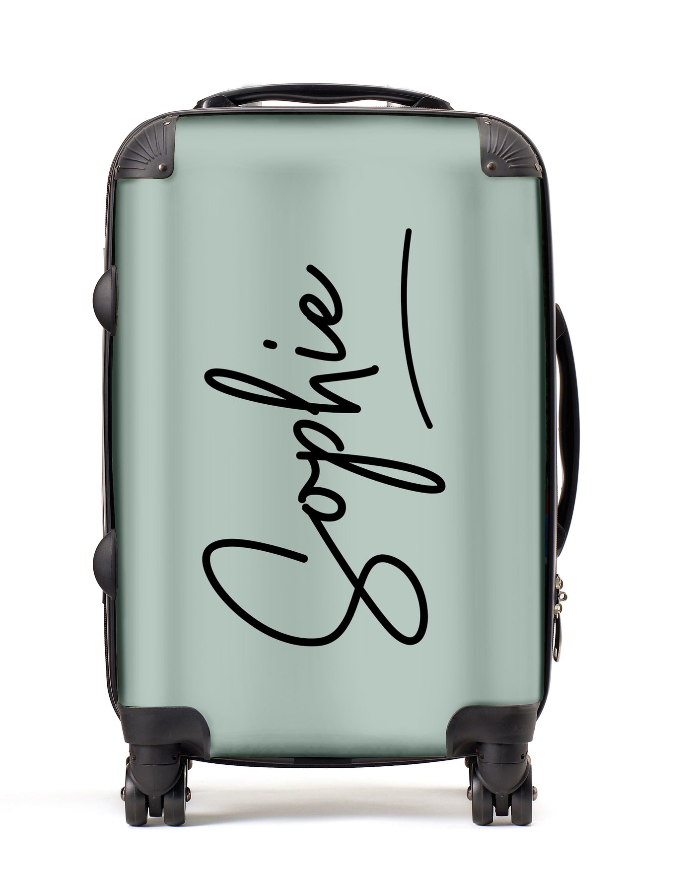 Personalised Suitcase | Signature in Sage