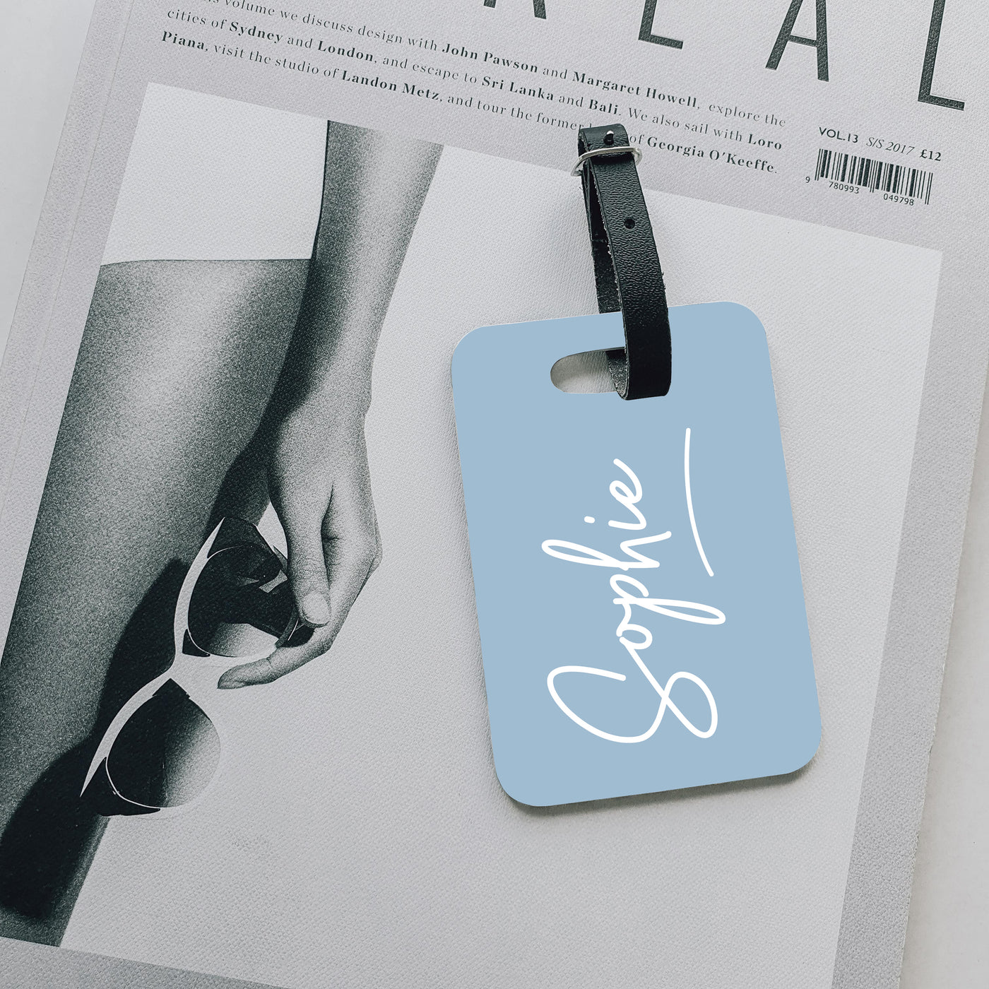 Personalised Luggage Tag | Signature in Cloud