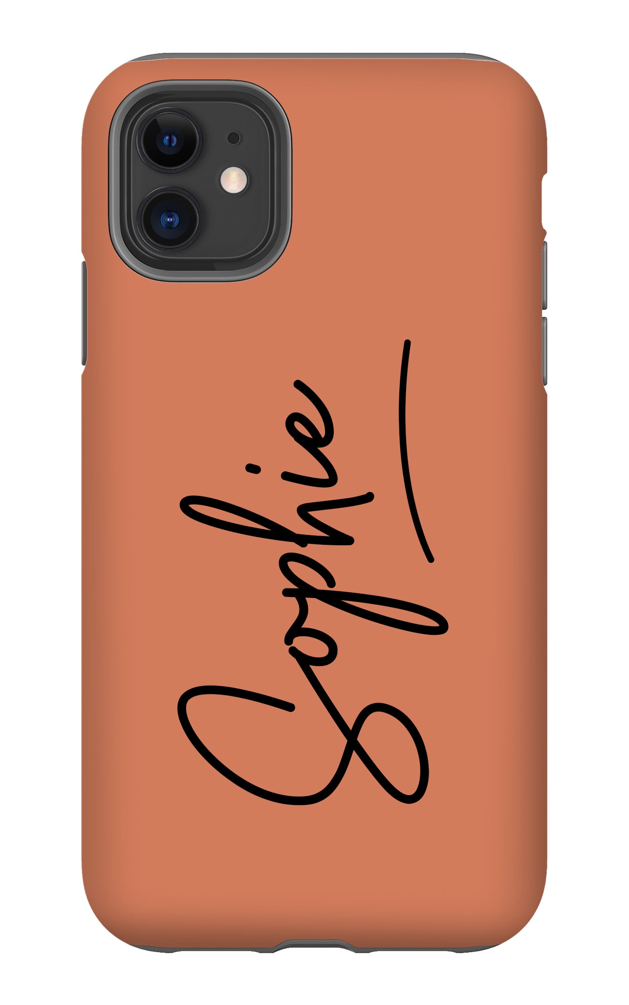 Personalised Phone Case | Signature in Caramel