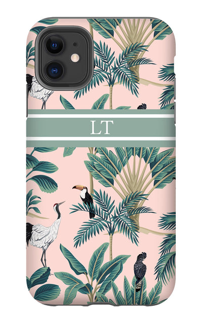 Personalised Phone Case | Tropical Bird