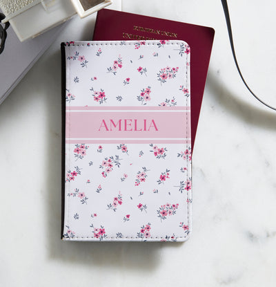 Kids Personalised Passport | Ditsy Floral